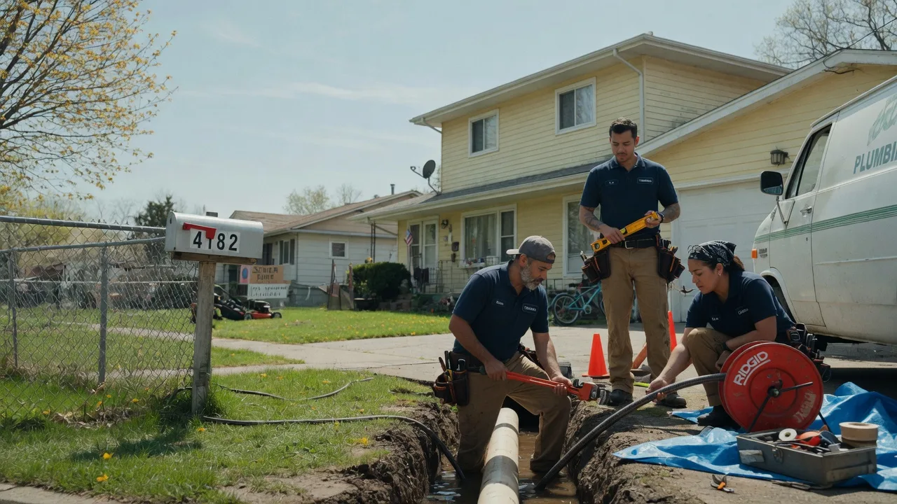 Gas Line Repair in Almont, MI near me